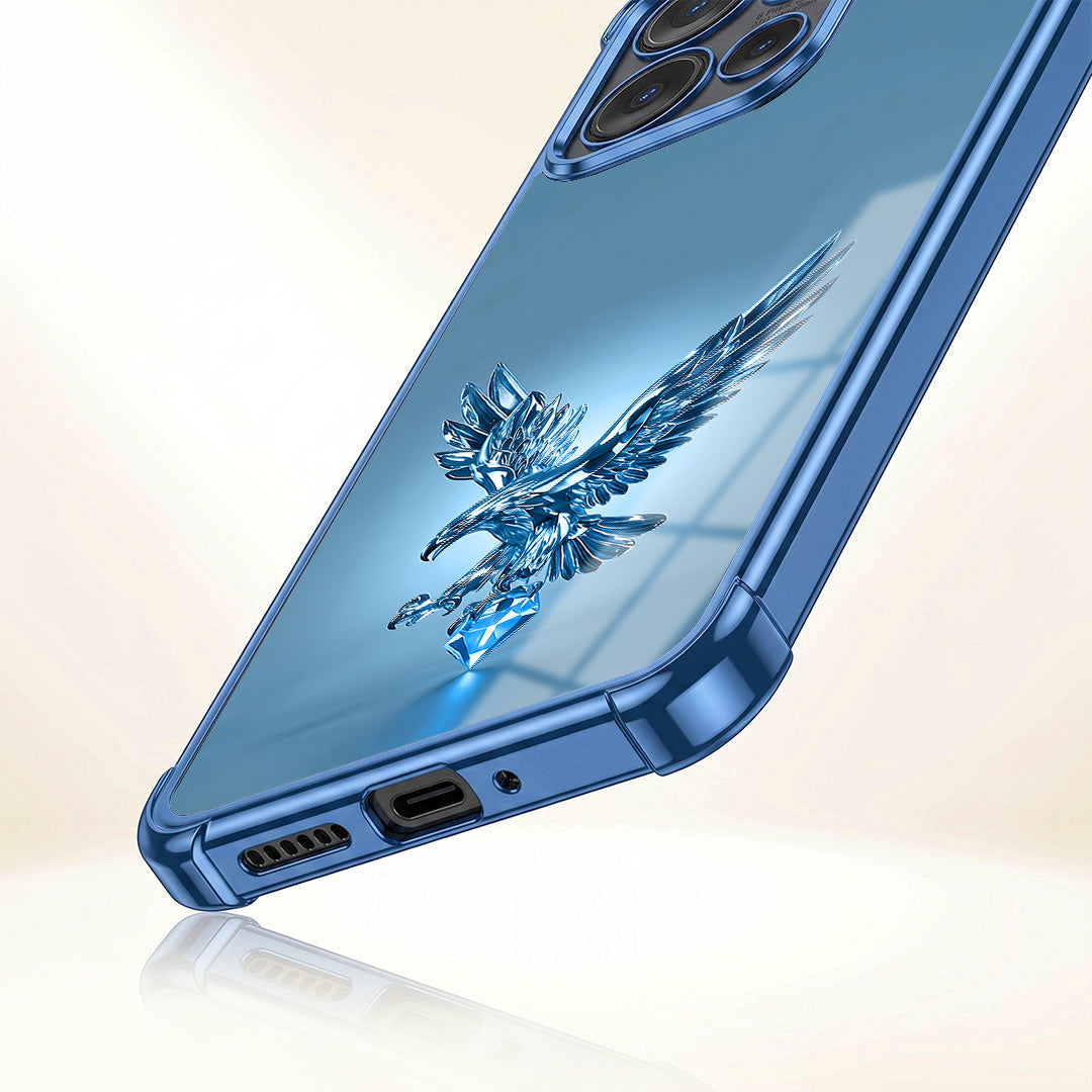 Motorola Edge 50 Neo 5G Blue Eagle Airbags Printed Back Case