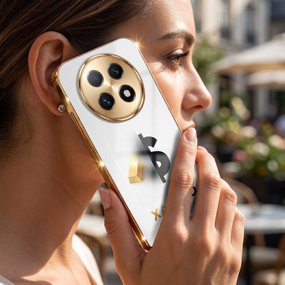 Oppo F29 Pro 5G Luxury XAU/USD Gold Electroplated Glass Phone Back Case