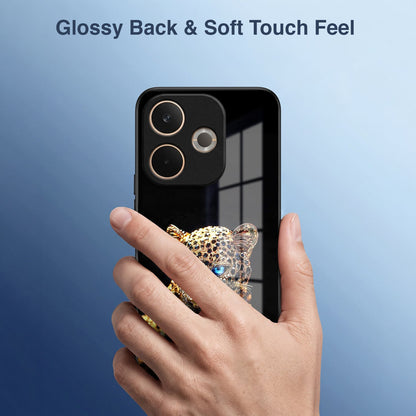 Oppo A5 Pro 5G Panther Acrylic Glass Back Case