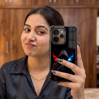 Oppo Reno 15 Pro Mini 5G Hooded Shadow Demon Airbags Printed Back Case