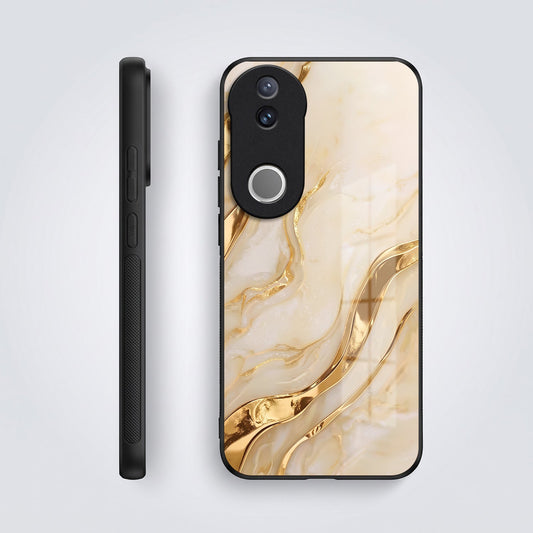 Vivo V50 5G Marvel Texture Acrylic Glass Back Case