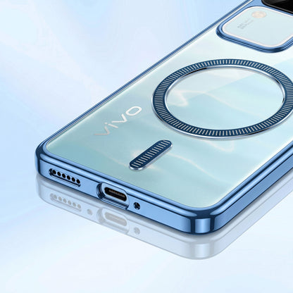 Vivo V30 Pro 5G Electroplated Magnetic Magsafe Case