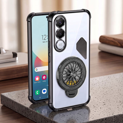 Vivo V70 FE 5G Stress Buster Wheel Shockproof Airbag Heat-Dissipation Case