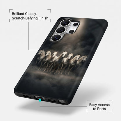 Samsung Galaxy S24 Ultra 5G Running Horses Protective Cases