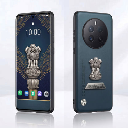 Realme 12 Pro+ 5G Satyamev Jayate 2-in-1 Emblem Vegan Leather Back Case