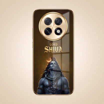 Oppo F31 Pro+ 5G Lord Shiva Gold Electroplated Glass Phone Back Case