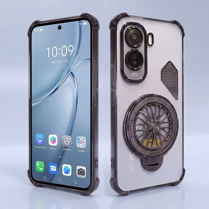 Vivo T5 Pro 5G Stress Buster Wheel Shockproof Airbag Heat-Dissipation Case