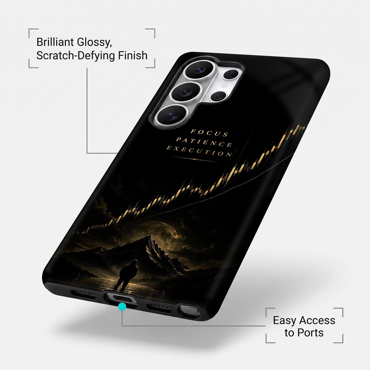 Samsung Galaxy S24 Ultra 5G Focus Protective Case