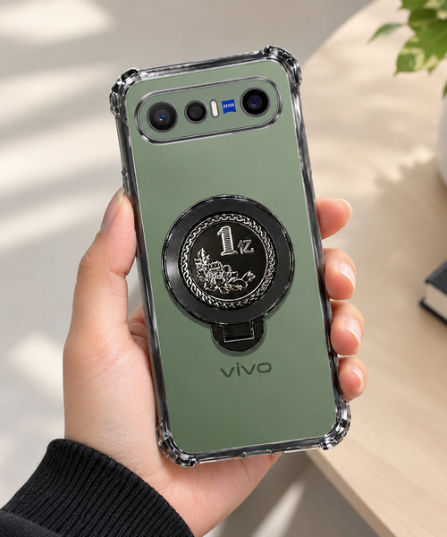 Vivo X300 FE 5G Premium Billion Wheel Rotating Shockproof Airbags Case
