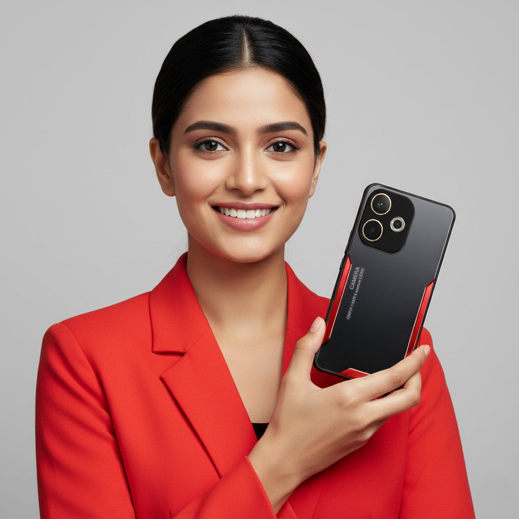 Oppo A5 Pro 5G Luxury Aluminium Metal Frame Protective Case