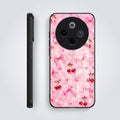 Vivo T4 5G Pink Cherry Blossom Acrylic Glass Back Case