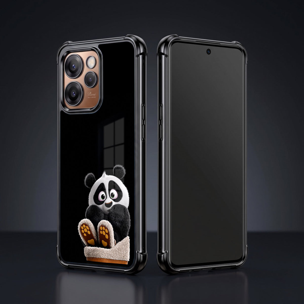 Oppo Reno 15 Pro Mini 5G Cute Panda Airbags Printed Back Case