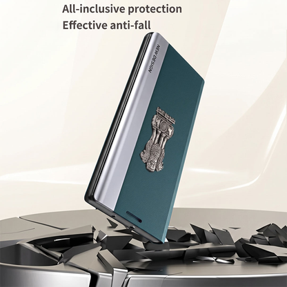 Redmi Note 10 Pro 5G Satyamev Jayate Flip Leather Case