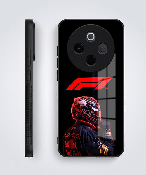 Vivo T4 5G F1 Racing Car Driver Acrylic Glass Back Case