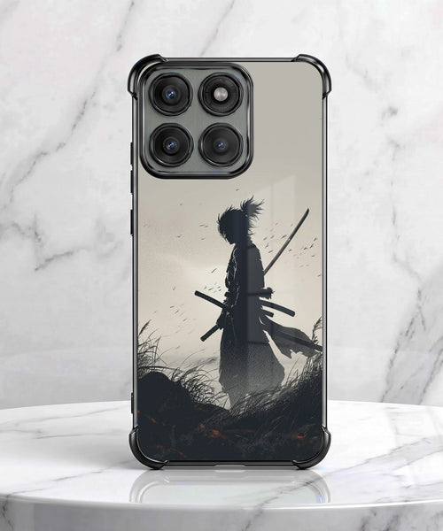 Motorola Edge 60 Pro 5G Shadow Samurai Airbags Printed Back Case