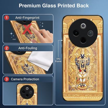 Vivo T4 5G Premium Heritage Acrylic Glass Back Case
