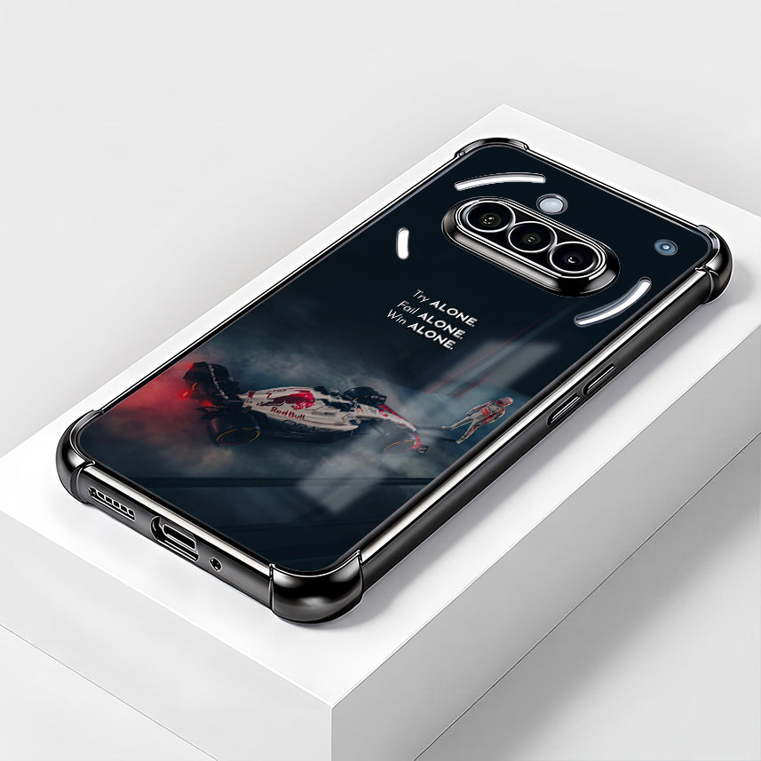 Nothing Phone 3a 5G F1 Alone Airbags Printed Back Case