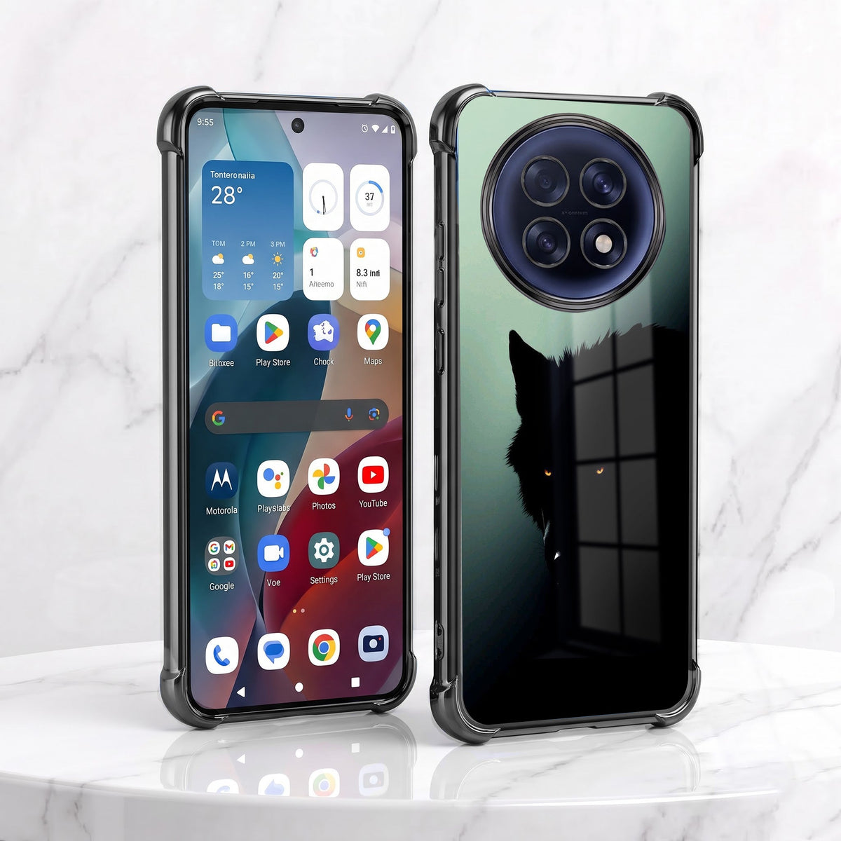Oppo F31 Pro+ 5G Shadow Prowler Airbags Printed Back Case