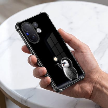 Vivo V60 5G Moonlight Penguin Airbags Printed Back Case