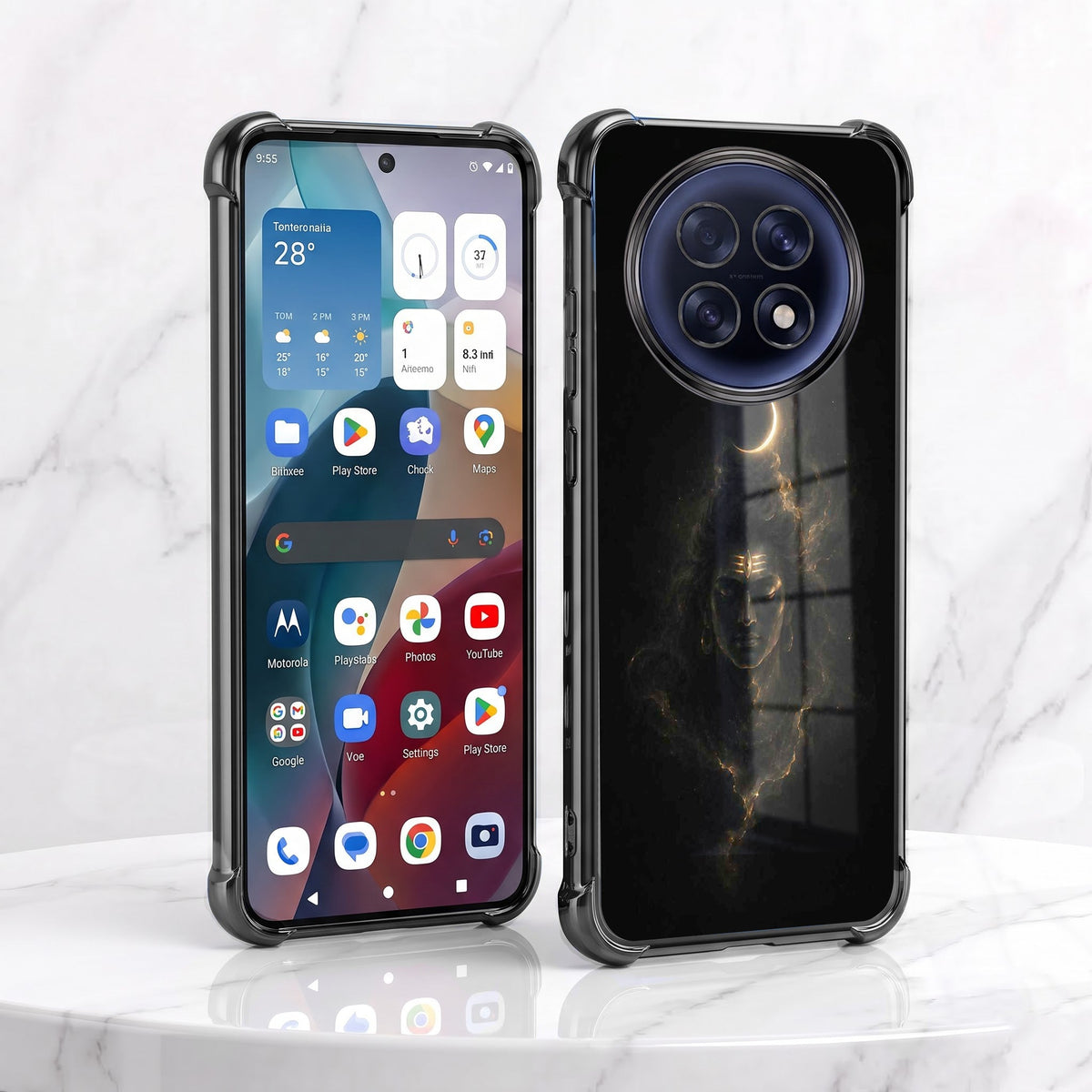Oppo F31 Pro+ 5G Divine Mahadev Airbags Printed Back Case