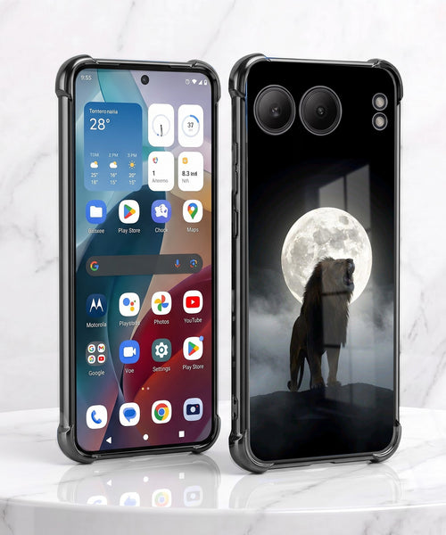 One Plus Nord 4 5G Lunar Wolf Airbags Printed Back Case