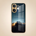 Vivo V60e 5G Porsche Luxury Gold Electroplated Glass Phone Back Case