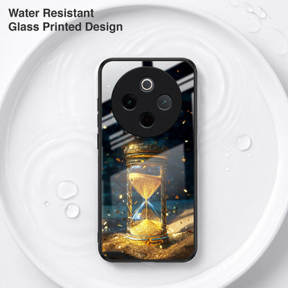 Vivo T4 5G Golden Hour Glass Acrylic Glass Back Case