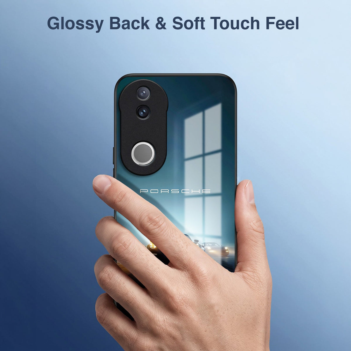 Vivo V50 5G Porsche Acrylic Glass Back Case