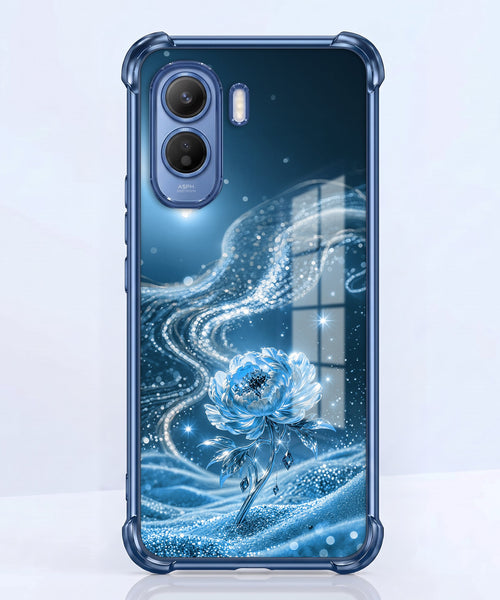 Vivo T5 Pro 5G Blue Rose Airbags Printed Back Case