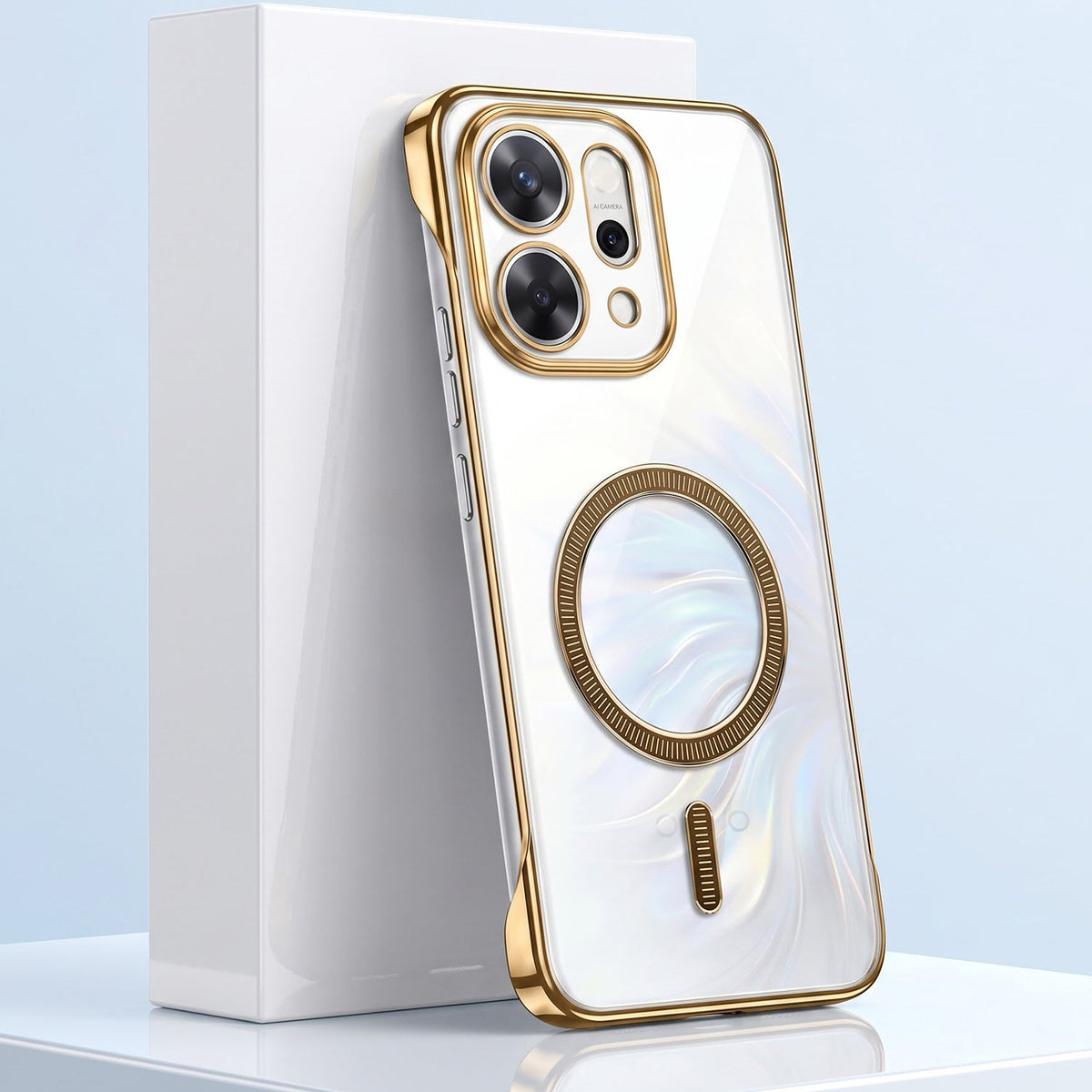 Oppo Reno 14 5G Frameless MagSafe Shockproof Case