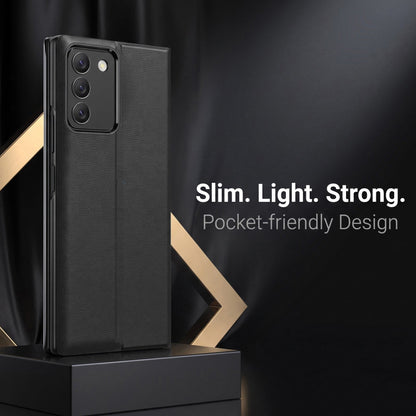 Vivo Y200e 5G Premium Tri-Color Satyamev Jayate Half Window Flip Case