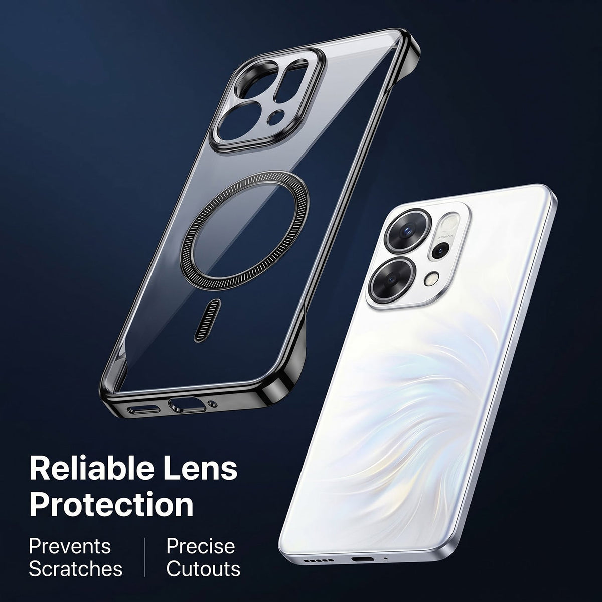 Oppo Reno 14 5G Frameless MagSafe Shockproof Case