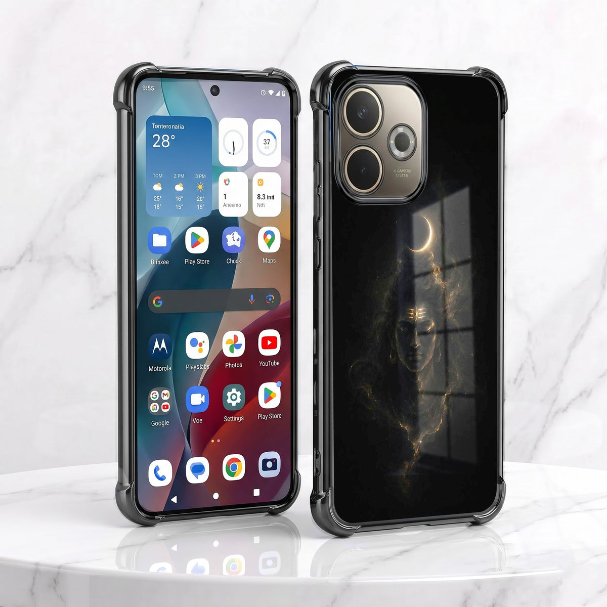 Oppo A5 Pro 5G Divine Mahadev Airbags Printed Back Case