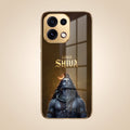 Oppo Reno 16C 5G Lord Shiva Gold Electroplated Glass Phone Back Case
