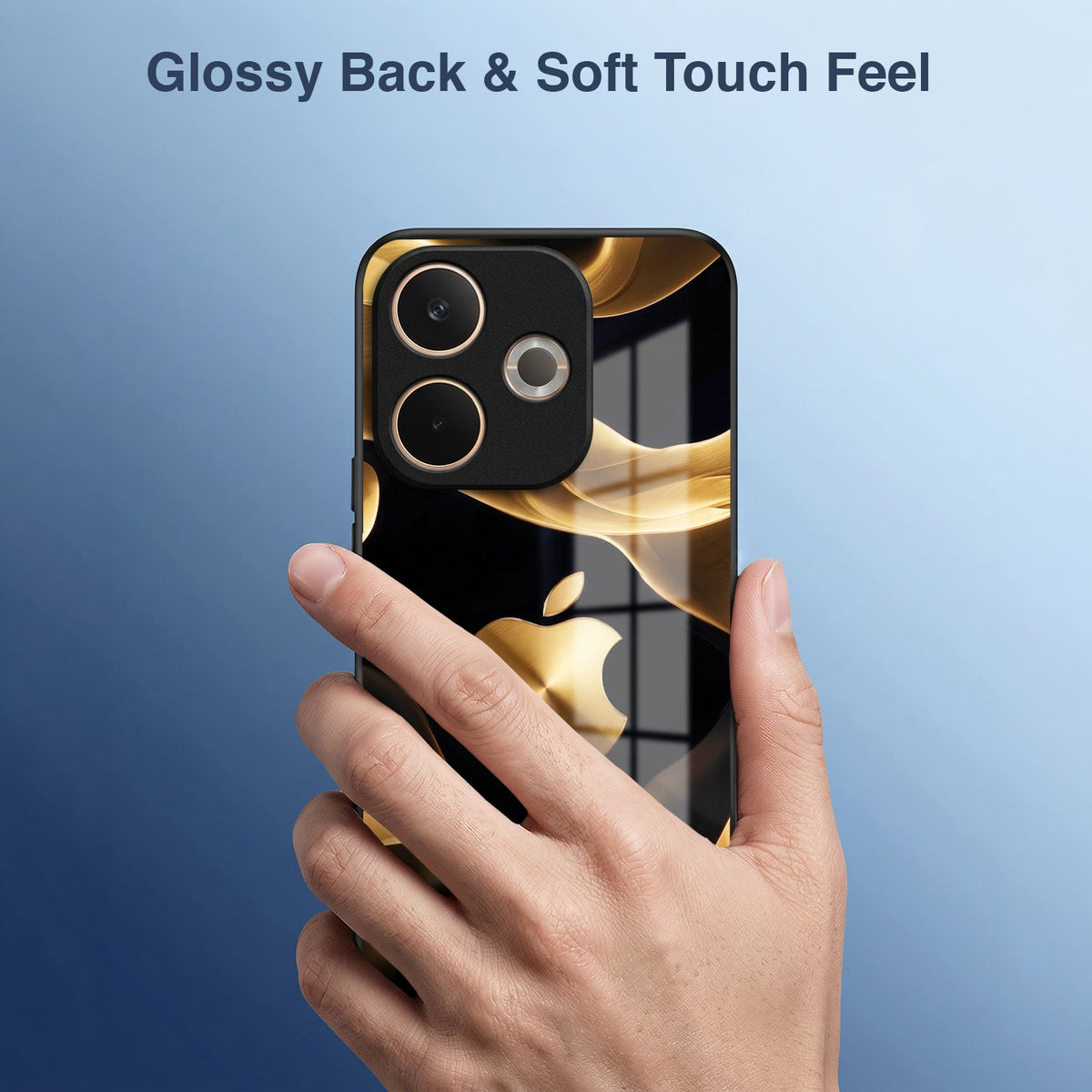 Oppo A5 Pro 5G Luxury Wave Acrylic Glass Back Case