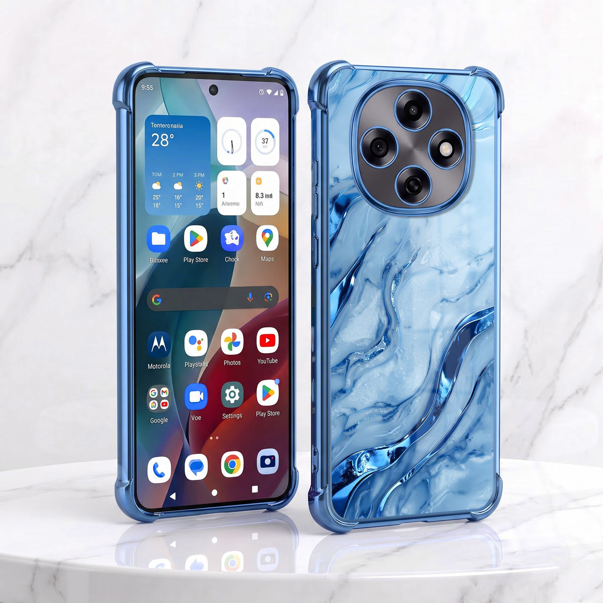 Oppo F31 Pro 5G Marvel Texture  Airbags Printed Back Case