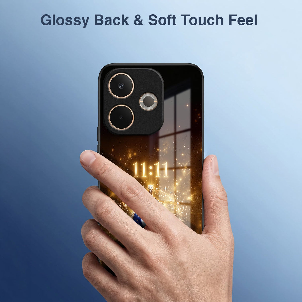 Oppo A5 Pro 5G God’s Plan Evil Eye Acrylic Glass Back Case