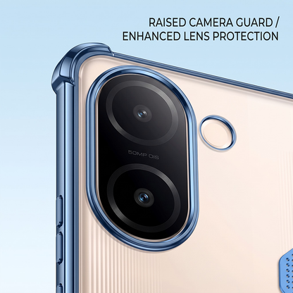 Vivo V60e 5G Stress Buster Wheel Shockproof Airbag Heat-Dissipation Case