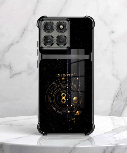 Motorola Edge 60 Pro 5G Infinity Manifestation Dual-Tone Transparent Airbags Case