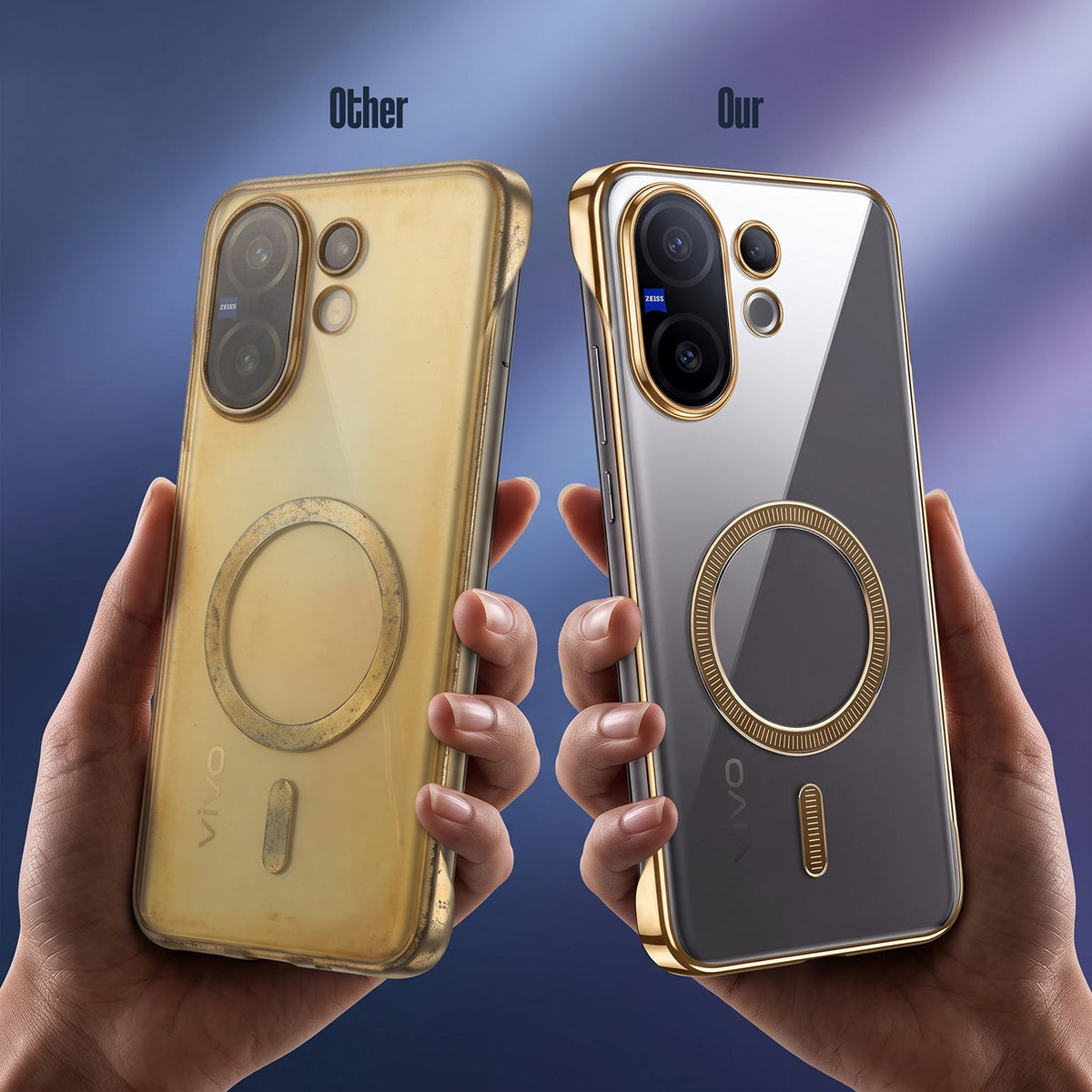 Vivo V60 5G Frameless MagSafe Shockproof Case