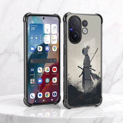 Vivo V60 5G Shadow Samurai Airbags Printed Back Case
