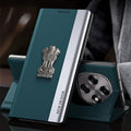 Oppo F31 Pro 5G Satyamev Jayate Flip Leather Case