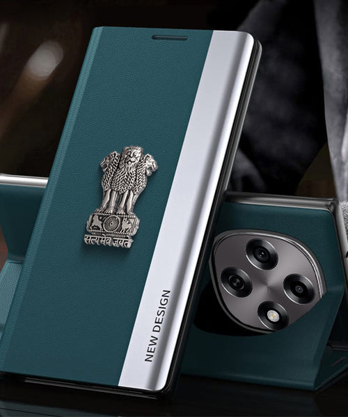 Oppo F31 Pro 5G Satyamev Jayate Flip Leather Case