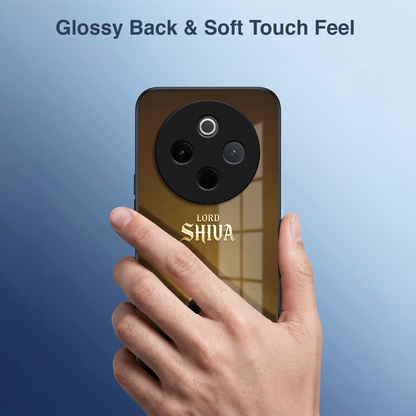 Vivo T4 5G Lord Shiva Acrylic Glass Back Case