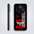 Vivo T4 5G Don't Touch My Phone Acrylic Glass Back Case