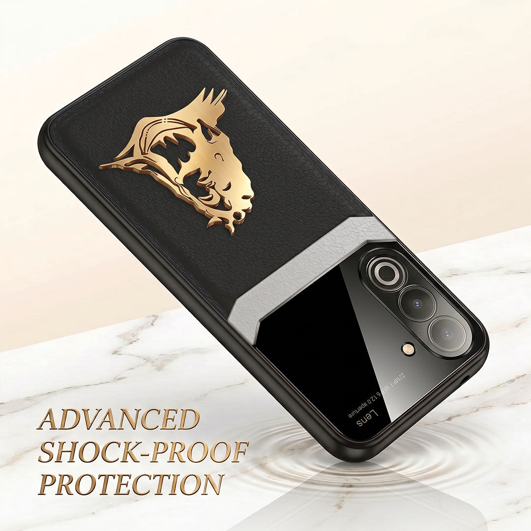 Oppo K12x 5G Mahadev 3D Gold Metal Leather Back Case