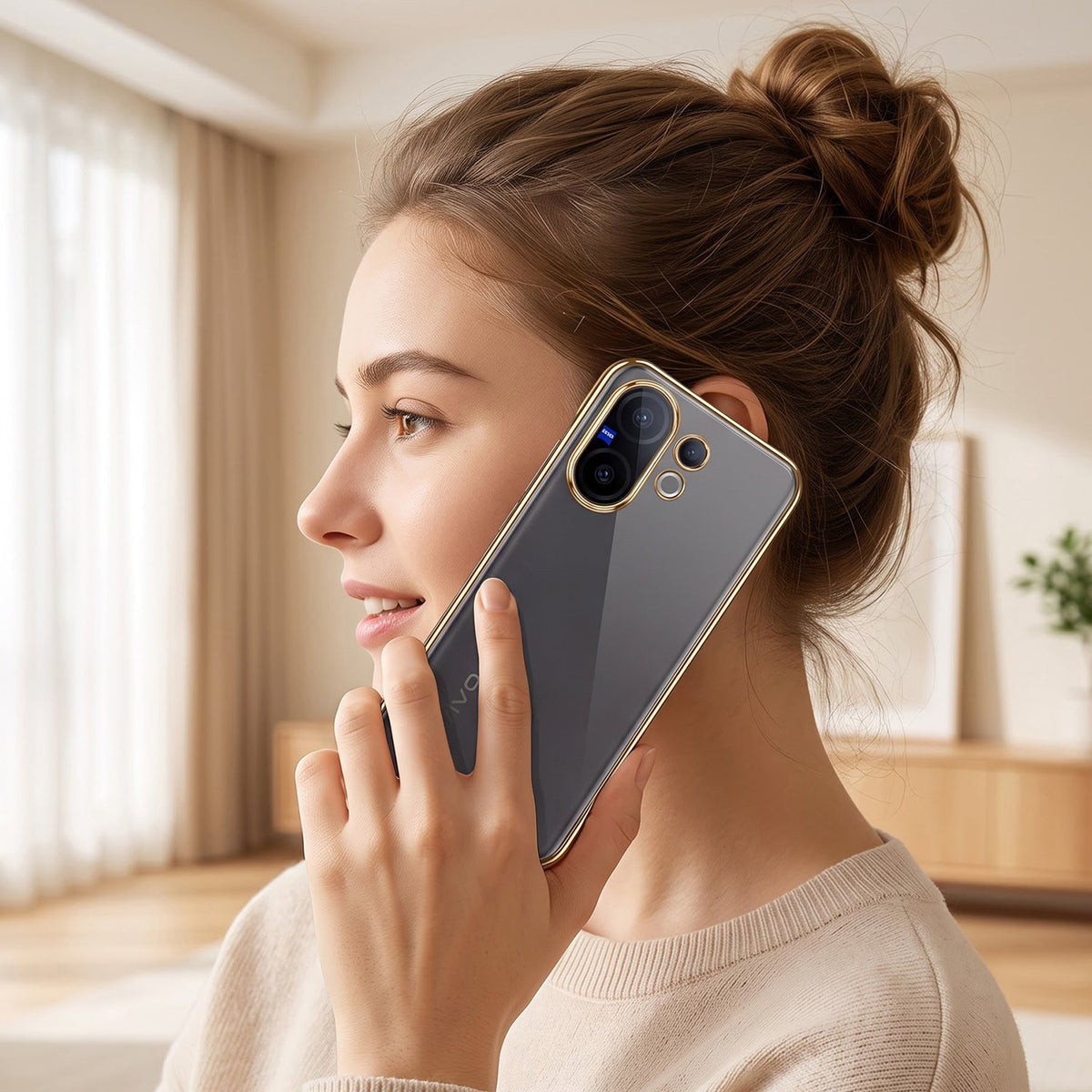 Vivo V60 5G (100% Original) Ultra-Thin Frameless Lightweight Case