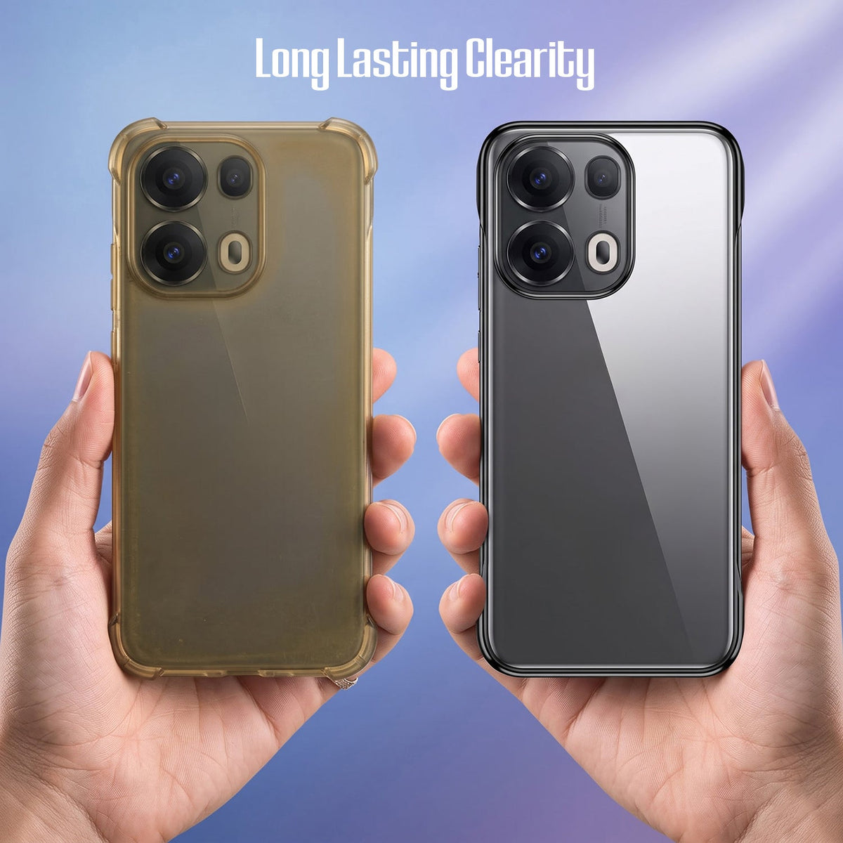 Oppo Reno 13 Pro 5G (100% Original) Ultra-Thin Frameless Lightweight Case