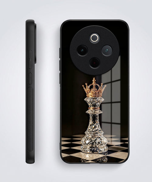 Vivo T4 5G Royal Chess King Acrylic Glass Back Case