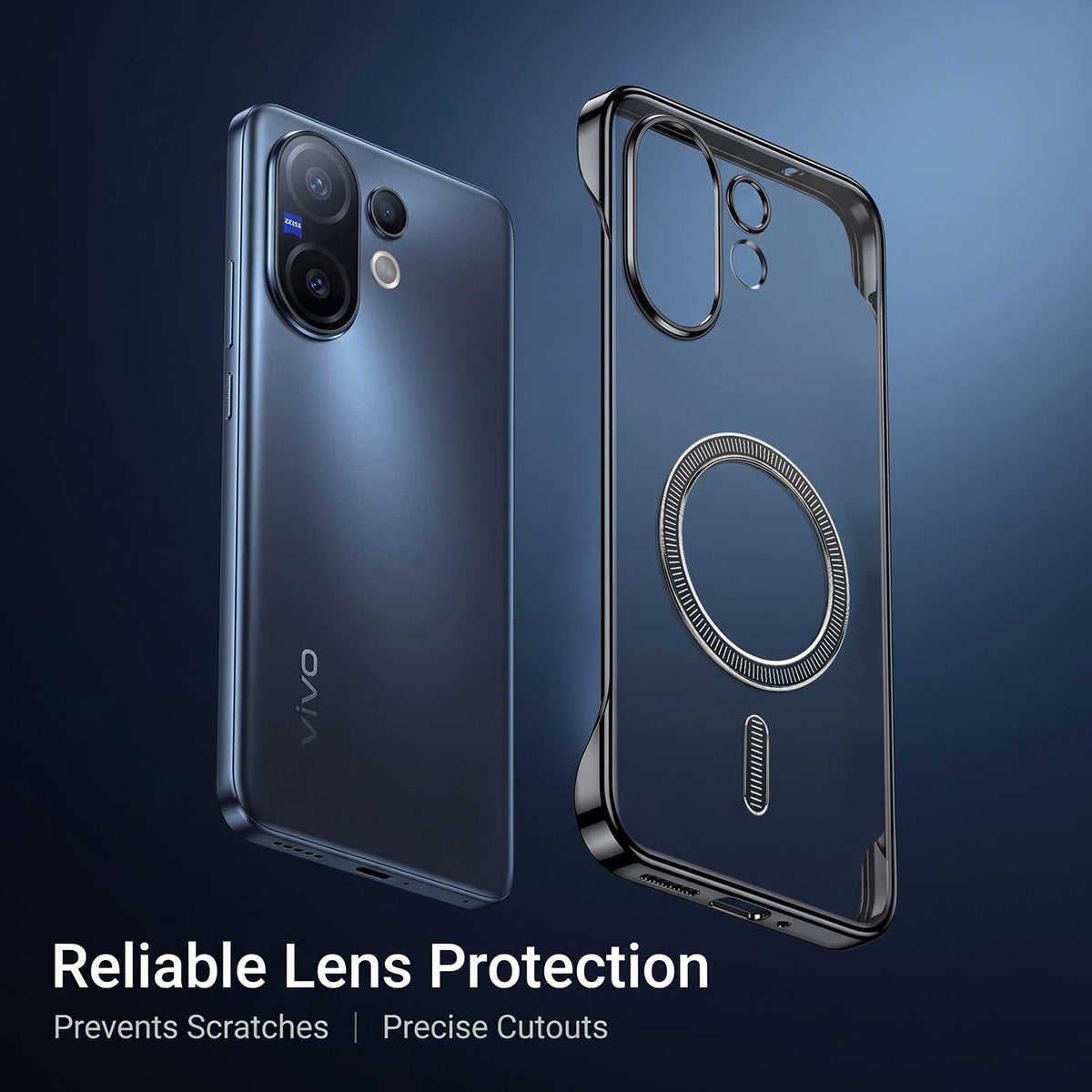 Vivo V60 5G Frameless MagSafe Shockproof Case